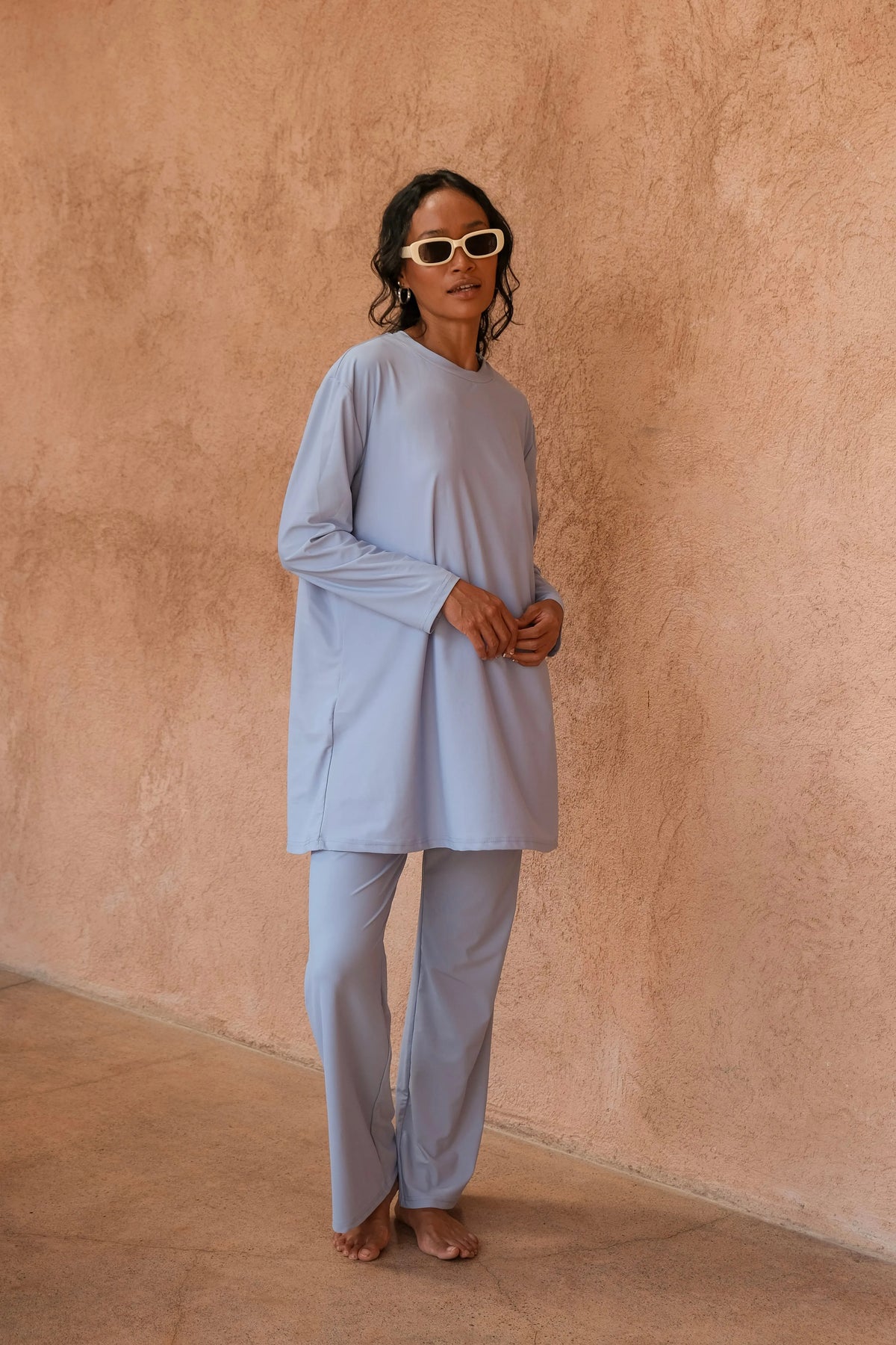 Burkini hava | 3 pièces - azur - Aliam swim