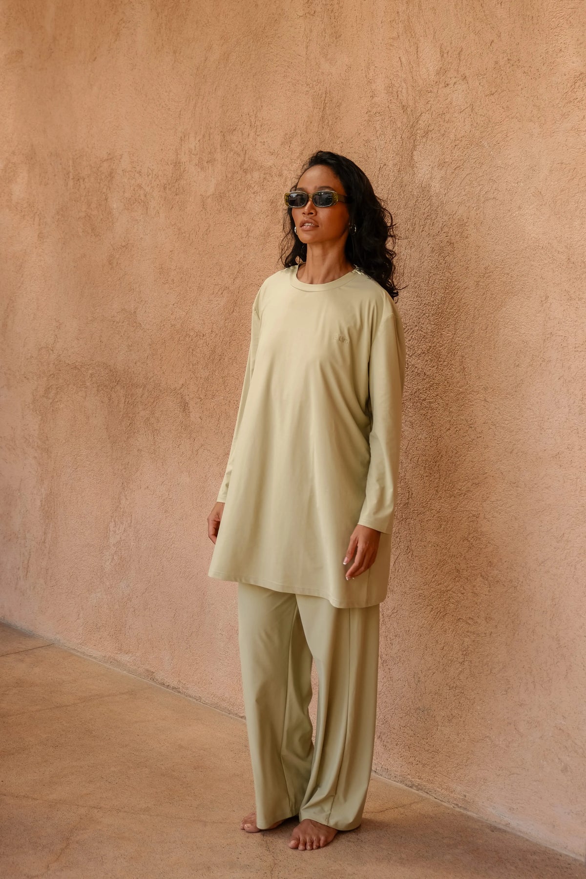 Burkini hava | 3 pièces - sauge - Aliam swim