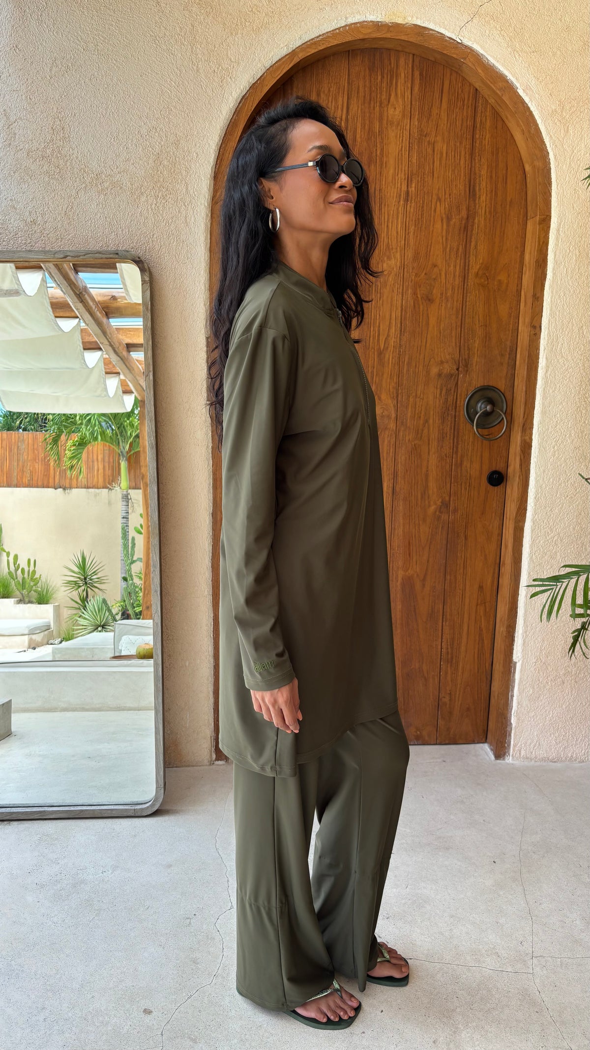 Burkini rita | 3 pièces - olive Aliam swim