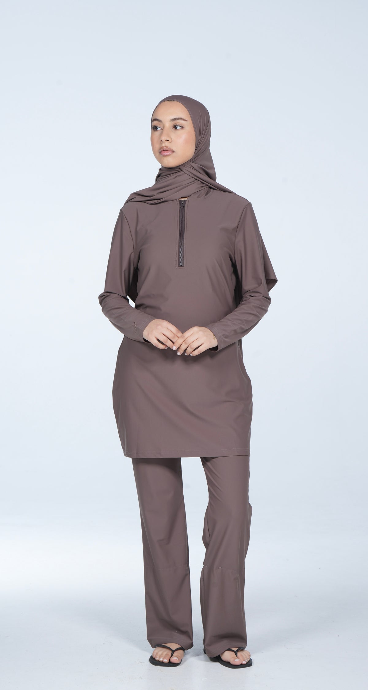 Burkini rita | 3 pièces - taupe
