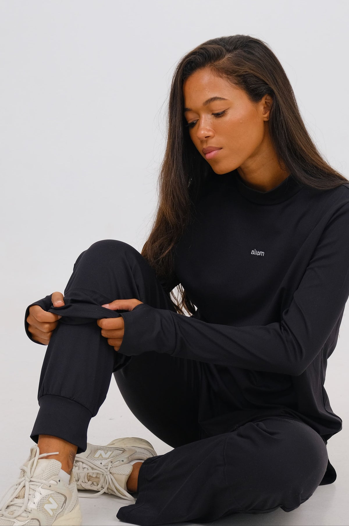 Pantalon de sport sima - noir Aliam swim