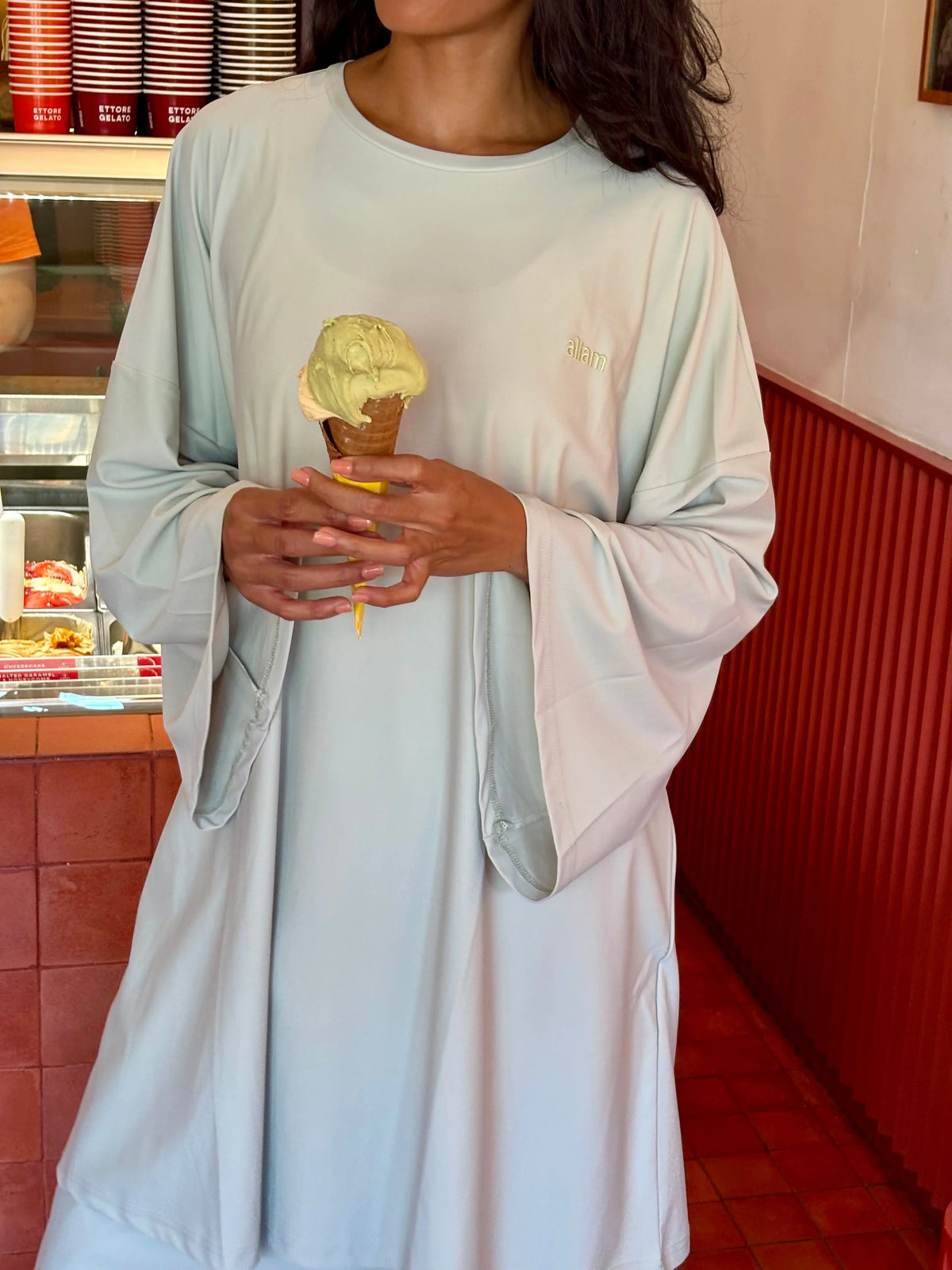 Top alba - matcha Aliam swim