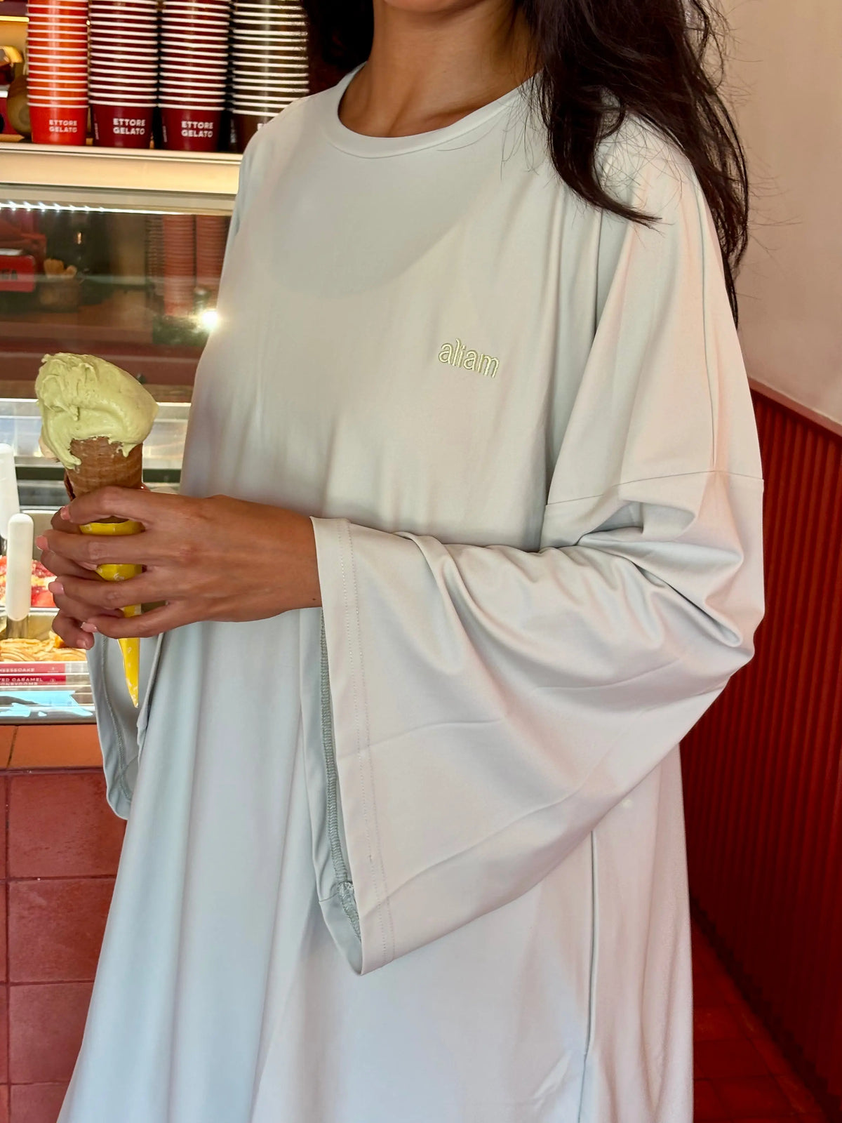 Top alba - matcha Aliam swim